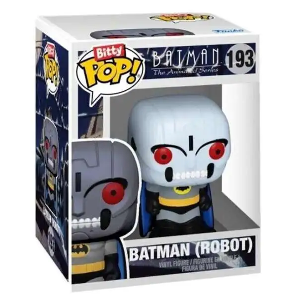 Funko DC Bitty POP! Batman Robot 1-Inch 1/6 Micro Figure #193 [Chase Loose]