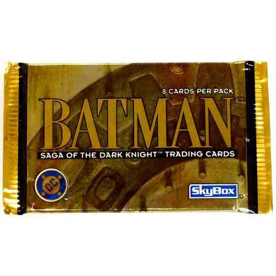 Batman Topps Saga of the Dark Knight Trading Card Pack