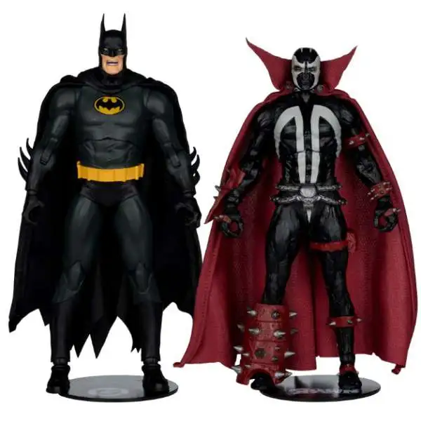 McFarlane Toys DC Multiverse Gold Label Collection Batman & Spawn Action Figure 2-Pack [Collector Edition] (Pre-Order ships November)