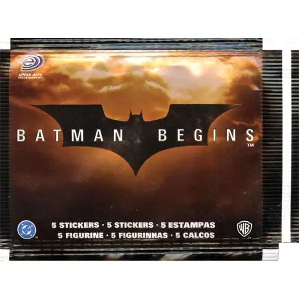 Batman Begins Sticker Pack [5 Stickers!]