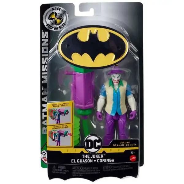 DC Batman Missions The Joker Deluxe Action Figure [Air Power]