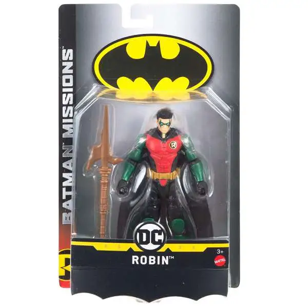 DC Batman Missions Robin Action Figure