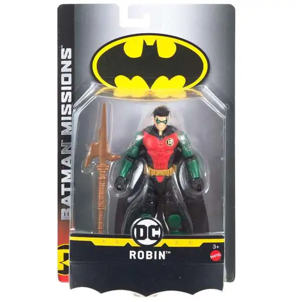 DC Batman Missions Robin Action Figure [Loose]