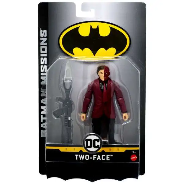DC Batman Missions Two-Face Action Figure
