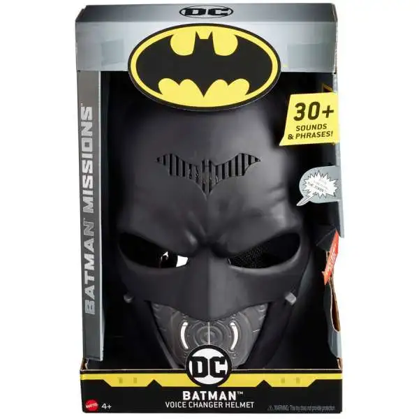 DC Batman Missions Batman Voice Changer Helmet [Damaged Package]