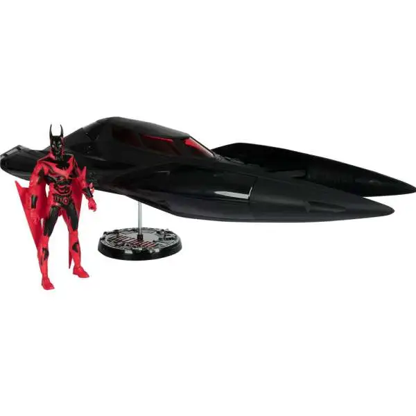 McFarlane Toys DC Multiverse Gold Label Collection Batmobile & Batman Beyond Exclusive Action Figure Vehicle