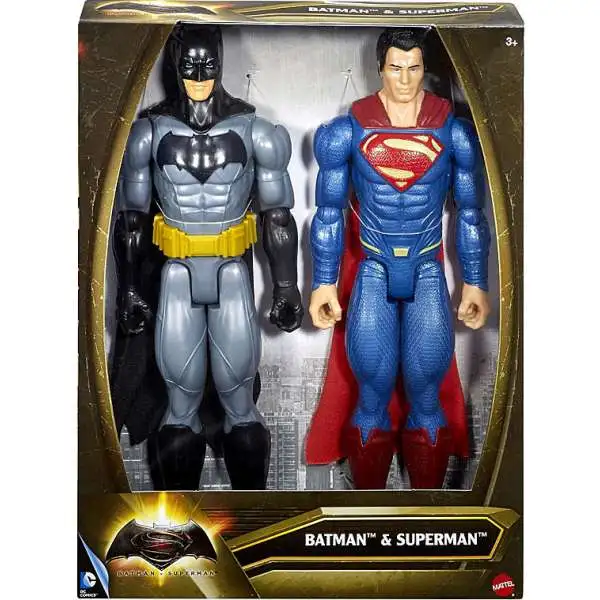 DC Batman V Superman: Dawn of Justice Batman & Superman Deluxe Action Figure 2-Pack