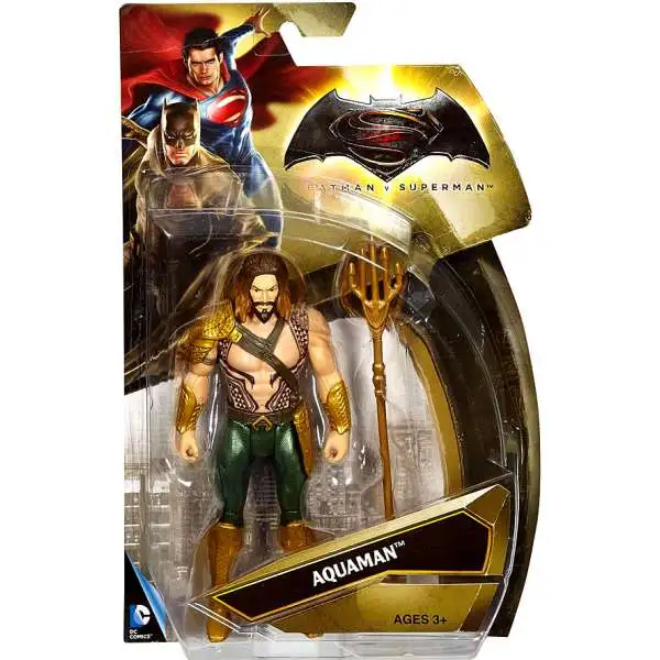 DC Batman V Superman: Dawn of Justice Aquaman Action Figure [Gold Armor]