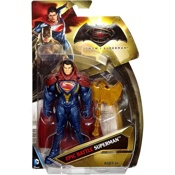 DC Batman V Superman: Dawn of Justice Epic Battle Superman Action Figure [Armor]