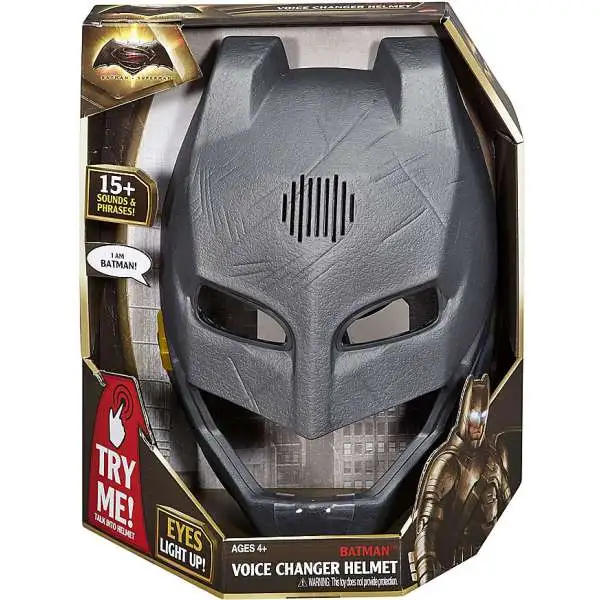 DC Batman V Superman: Dawn of Justice Batman Voice Changer Helmet
