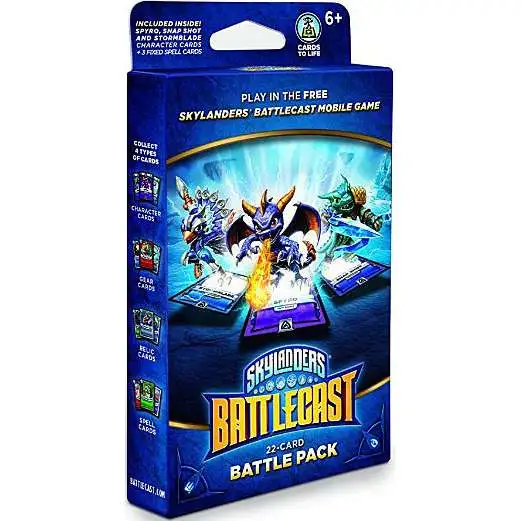 Skylanders Battlecast Spyro, Snap Shot & Stormblade Battle Pack