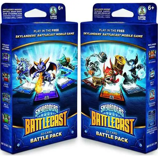 Skylanders Battlecast Set of Both Battle Packs