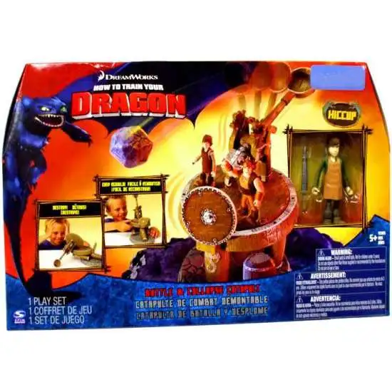 How to Train Your Dragon Battle & Collapse Catapult Exclusive [Damaged Package]