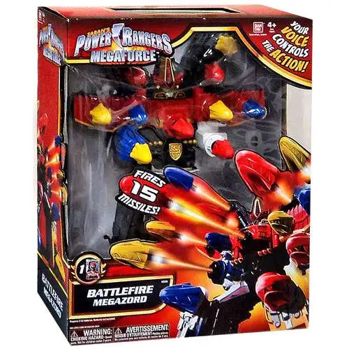 Power Rangers Megaforce BattleFire Megazord Action Figure [Damaged Package]