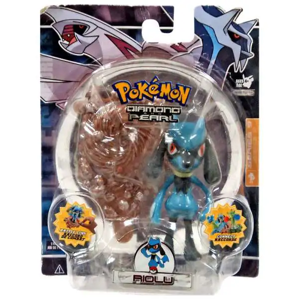 Pokemon Diamond & Pearl Battle Link Series 5 Riolu Action Figure