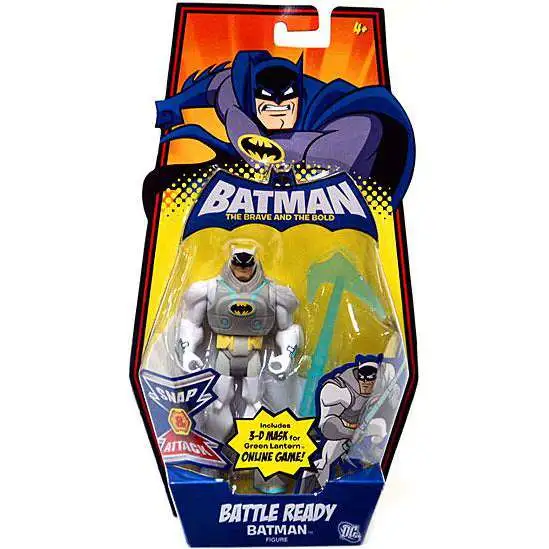 The Brave and the Bold Battle Ready Batman Action Figure [Damaged Package]