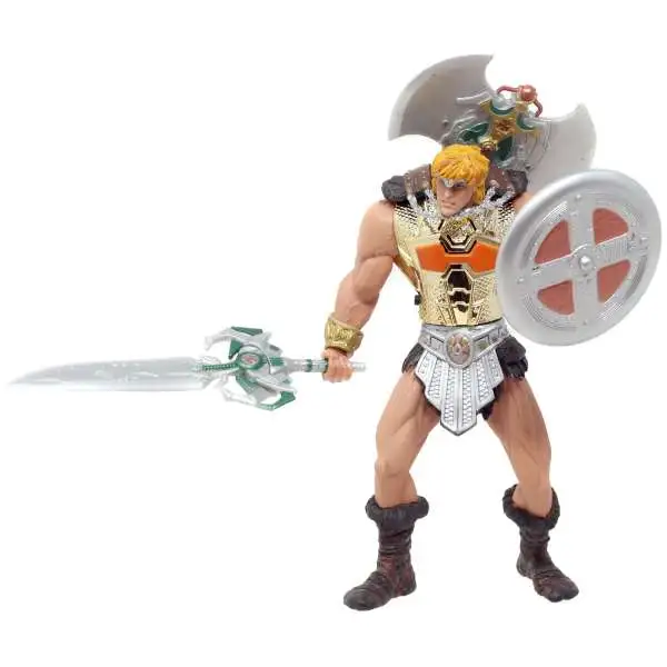 Masters of the Universe 200X Series Battle Sound He-Man Action Figure [Gold, Loose]