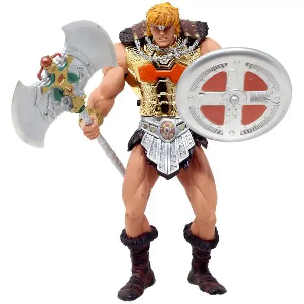 Masters of the Universe 200X Series Battle Sound He-Man Action Figure [Gold,Incomplete, Loose]