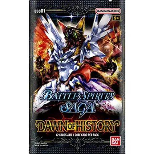Battle Spirits Saga Trading Card Game Dawn of History Booster Pack BSSB01 [12 Cards]