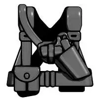 BrickArms Combat Vest WW2 US Command 2.5-Inch [Black]