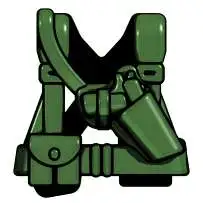 BrickArms Combat Vest WW2 US Command 2.5-Inch [Olive]
