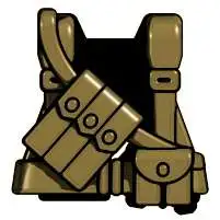 BrickArms Combat Vest WW2 US Ranger 2.5-Inch [Dark Tan]