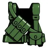 BrickArms Combat Vest WW2 US Ranger 2.5-Inch [Olive]