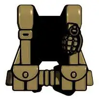 BrickArms Combat Vest WW2 US Scout 2.5-Inch [Dark Tan]