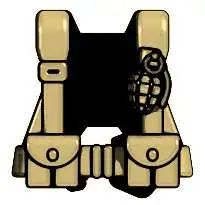 BrickArms Combat Vest WW2 US Scout 2.5-Inch [Tan]