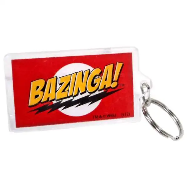 The Big Bang Theory Bazinga Keychain