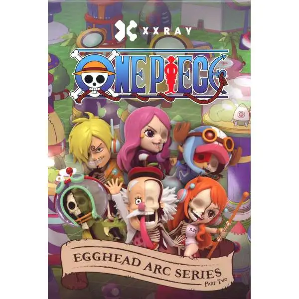 XXRAY One Piece Egghead Arc Series Part 2 4-Inch Mystery Figure Pack [1 RANDOM Figure]