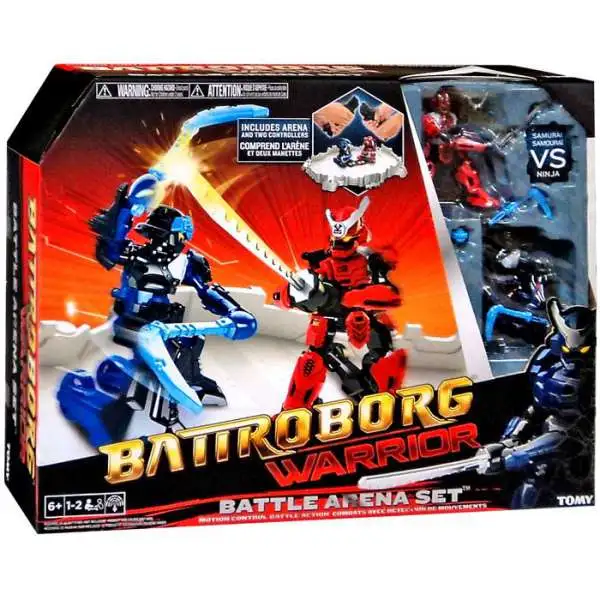 Battroborg Batroborg Warrior Samurai vs. Ninja Battle Arena Set
