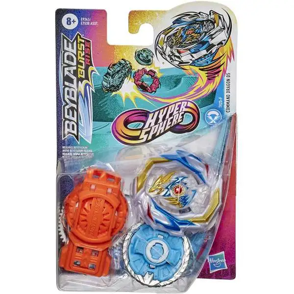BEYBLADE Burst Rise Hypersphere Galaxy Zeutron Z5 Single Pack Ages 8 and Up Stamina Type Right-Spin Battling Top Toy 