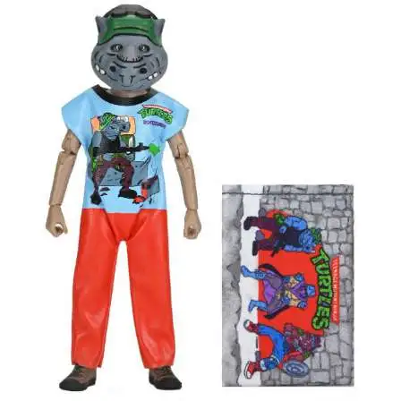 NECA Ben Cooper Costume Kids Teenage Mutant Ninja Turtles Rocksteady Action Figure [1987]