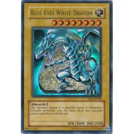 YuGiOh Dark Beginning 1 Ultra Rare Blue-Eyes White Dragon DB1-EN098