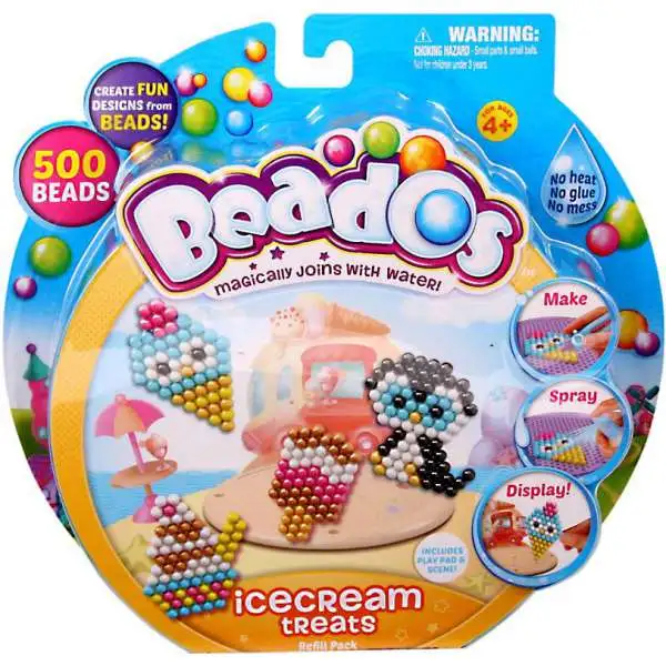 Beados Ice Cream Treats Refill Pack [Damaged Package]