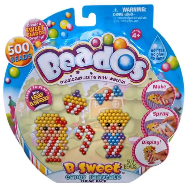 Panda Playtime Beados 500 Piece Theme Refill Pack Join with Water