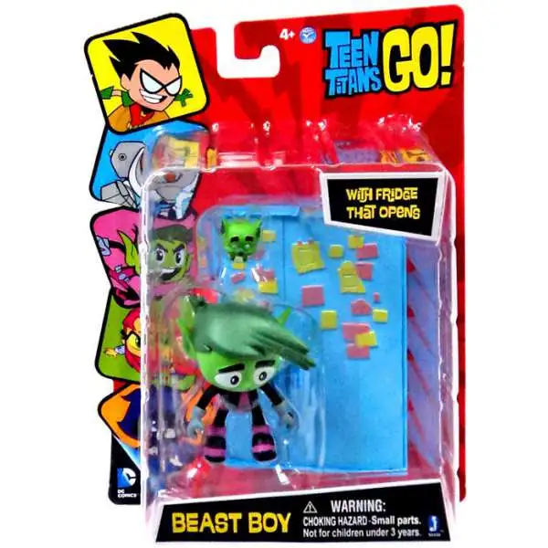 Teen Titans Go! Beast Boy 3-Inch Figure [Fridge That Opens]