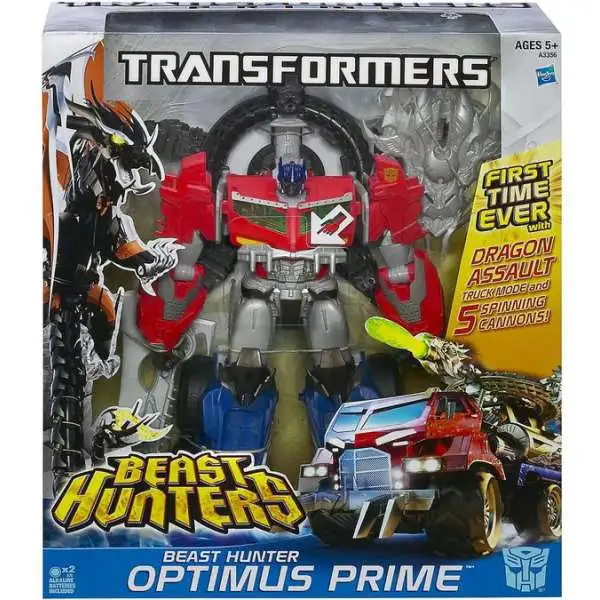 Transformers Beast Hunters Beast Hunter Optimus Prime Action Figure [Damaged Package]