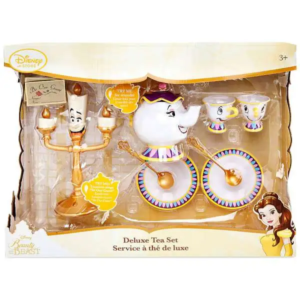 Disney Princess Beauty and the Beast Deluxe Tea Set Exclusive Playset [Singing]