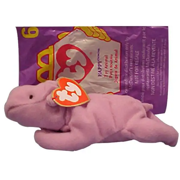 Details about   PEANUT the ELEPHANT ANIMAL TY BEANIE BABY #12 1998 McDONALD'S HAPPY MEAL TOY NEW 