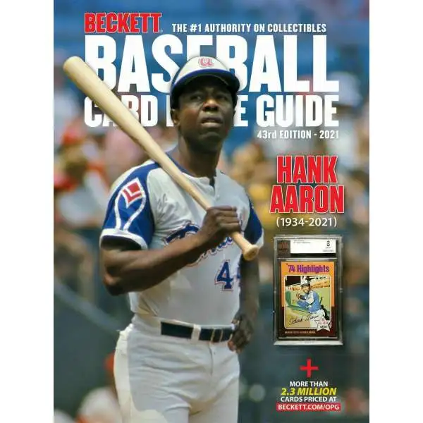 Beckett 43rd Edition 2021 Baseball Card Annual Price Guide Magazine