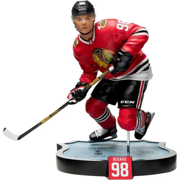 McFarlane Toys NHL Chicago Blackhawks Sports Hockey Connor Bedard 11.5-Inch Resin Statue