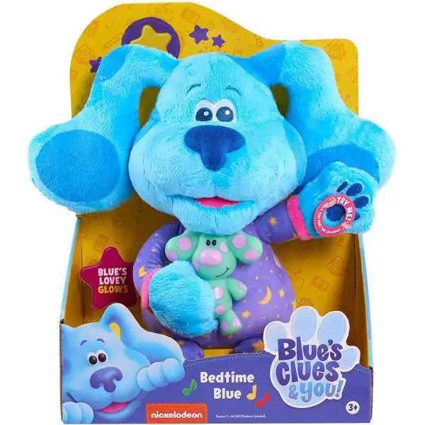 Blue's Clues & You! Bedtime Blue 10.5-Inch Plush