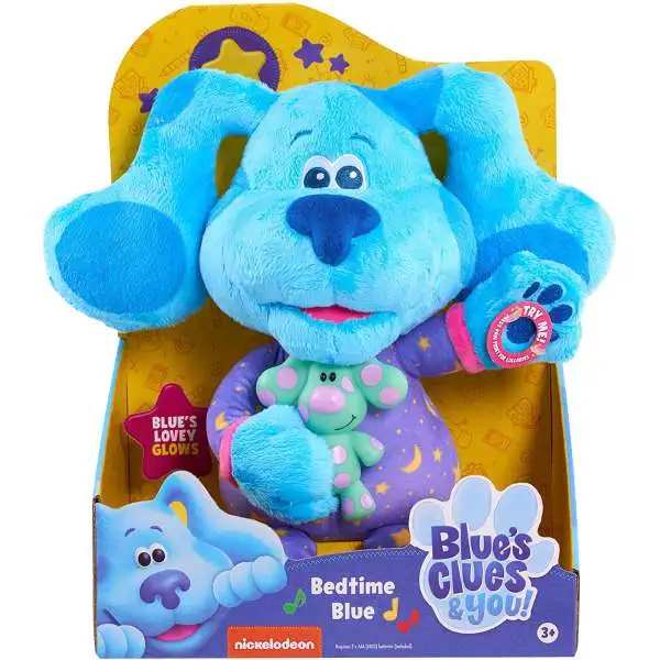 Blue's Clues & You! Bedtime Blue 10.5-Inch Plush [Damaged Package]