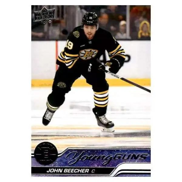 NHL Upper Deck 2023-24 Series 1 Young Guns John Beecher #472 [Rookie]