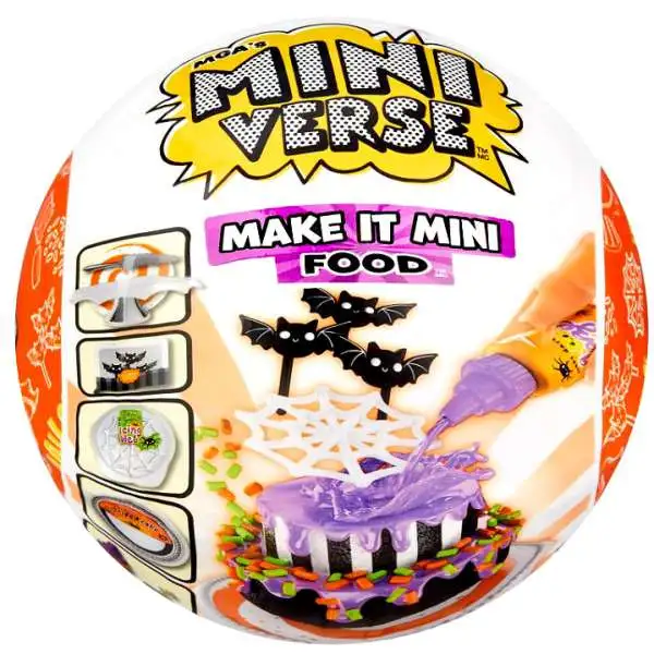 Miniverse Make It Mini Food HALLOWEEN BEETLEJUICE Mystery Pack