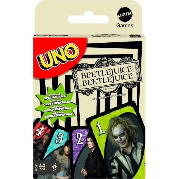 Beetlejuice Beetlejuice UNO Card Game