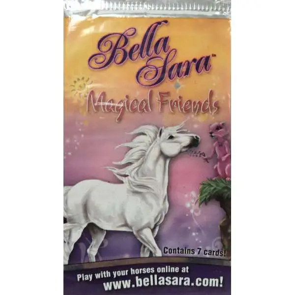 Bella Sara Collectible Card Game Magical Friends Booster Pack [7 Cards]