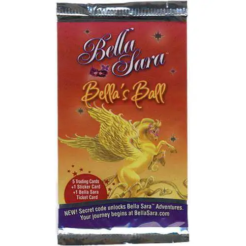 Bella Sara Collectible Card Game Bella's Ball Booster Pack [5 Cards]